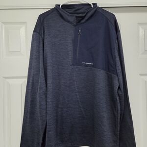 G.H. Bass & Co. Dark Blue Quarter-Zip Pullover